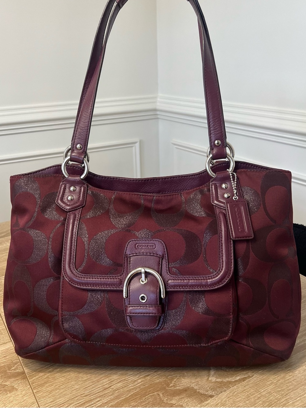 Vintage Coach Tote Bag